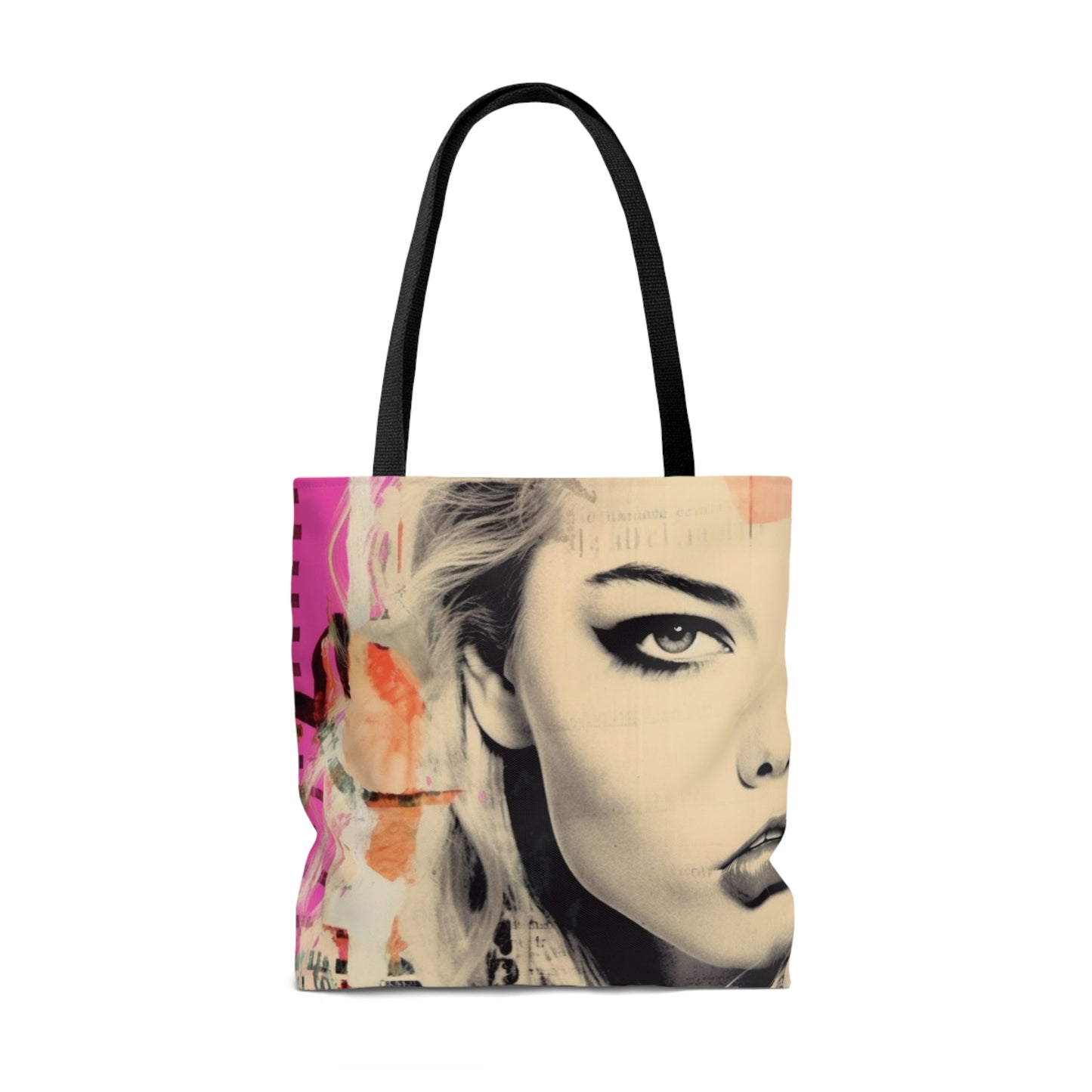 AMOUREUX French Kiss Pop Art, Sexy, Sassy Tote Bag, France Couture, Pop Art, Travel, Fashion, Luxury, Chic French designer deluxe, must have gift item