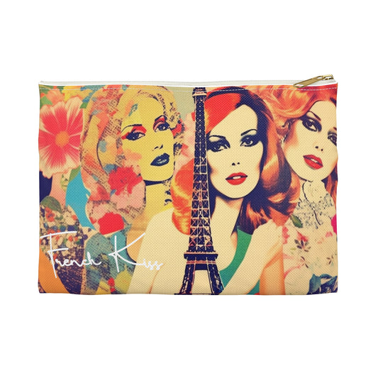 AVEC TROIS French Kiss Pop Art, Classy, Accessory Bag, Couture, Travel, Fashion, Beauty, must have gift item